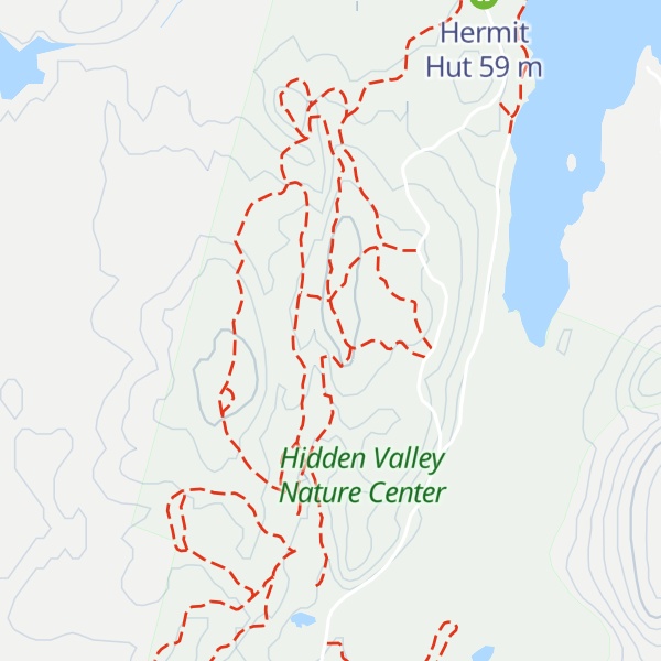 Map of Two Dog Hut