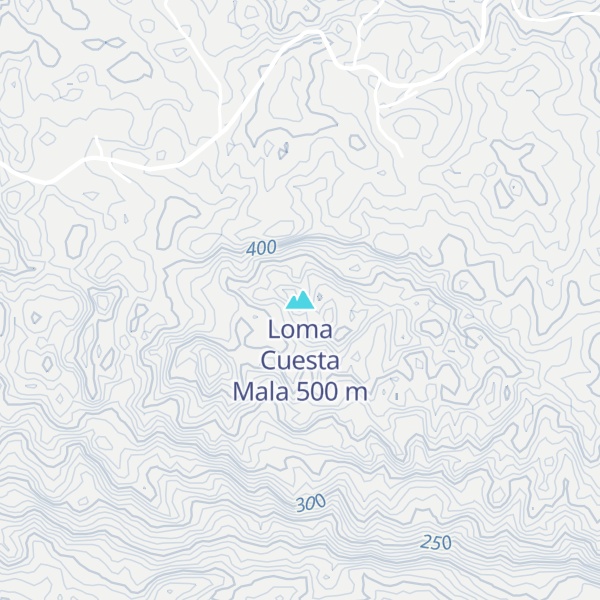 Map of Loma Cuesta Mala