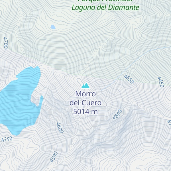 Map of Morro del Cuero