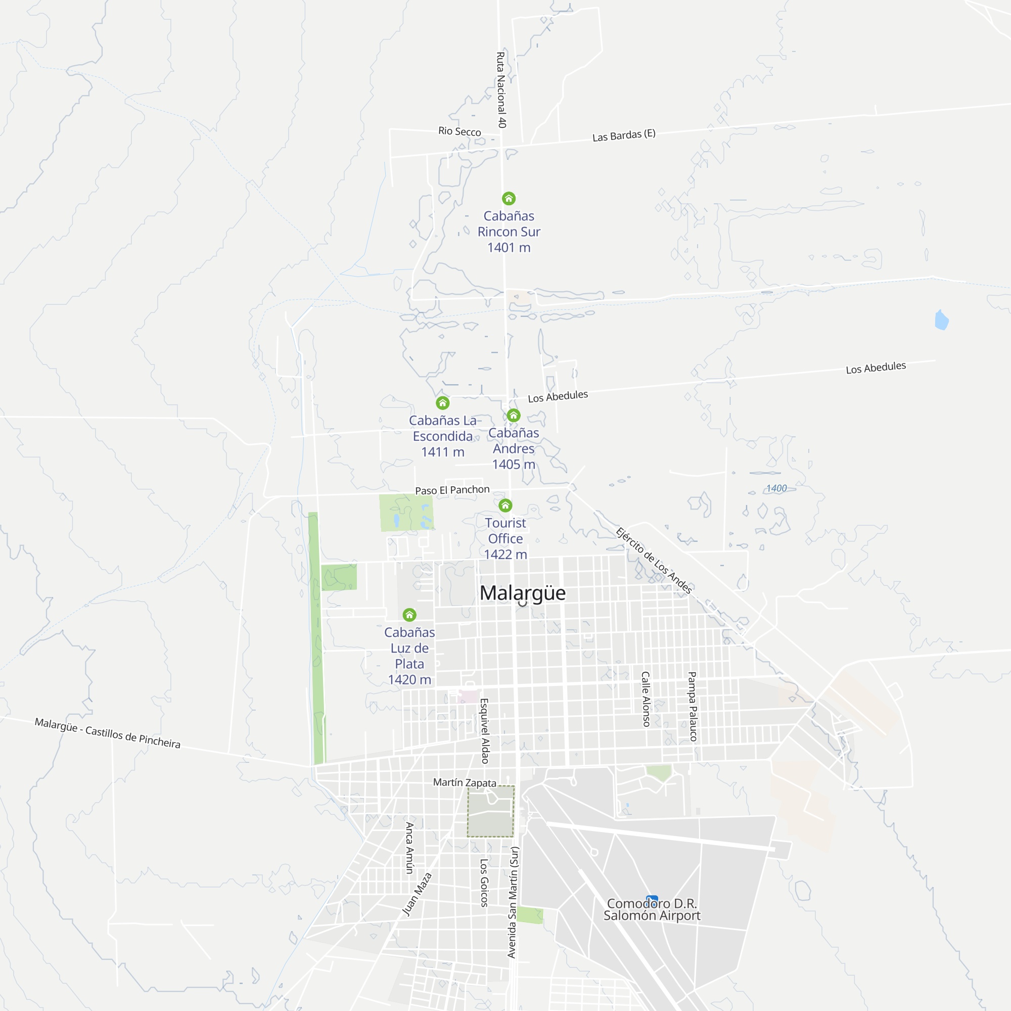 Tourist Office map