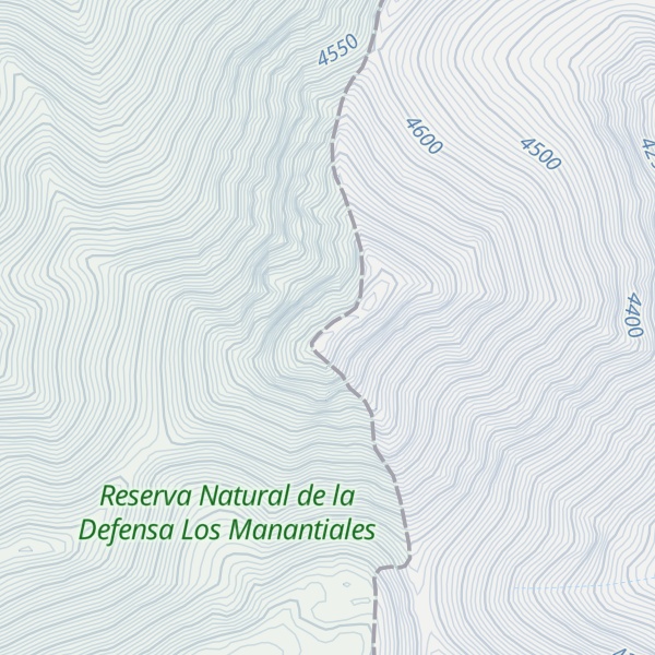 Map of Cerro Tigre Norte