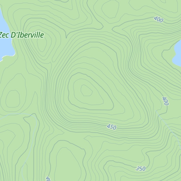 Map of Mont José-Marti