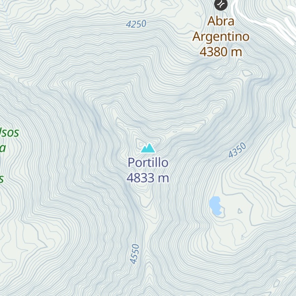 Map of Portillo