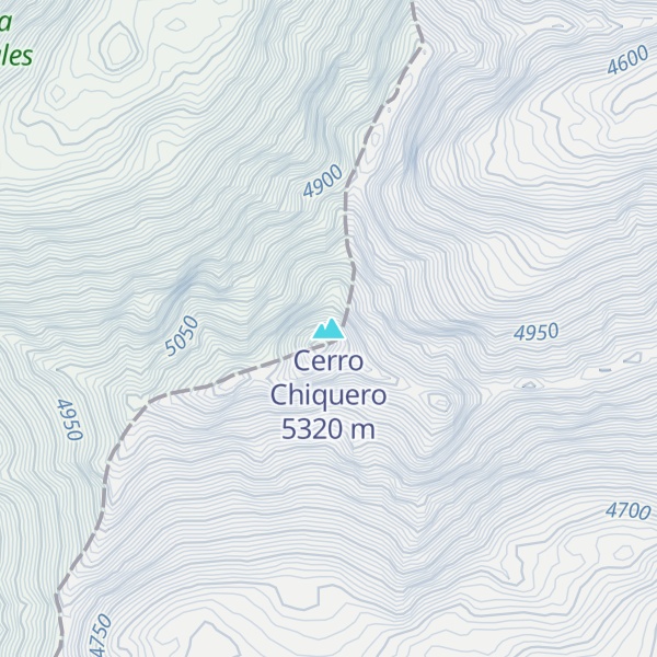 Map of Cerro Chiquero