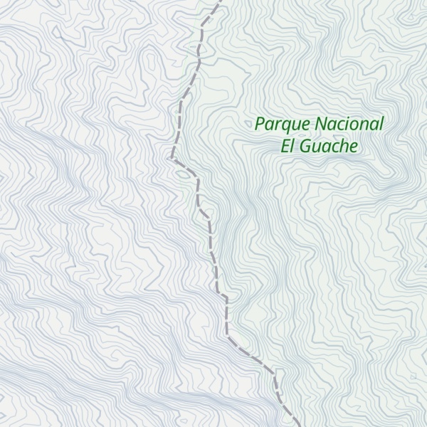 Map of Cerro Guache