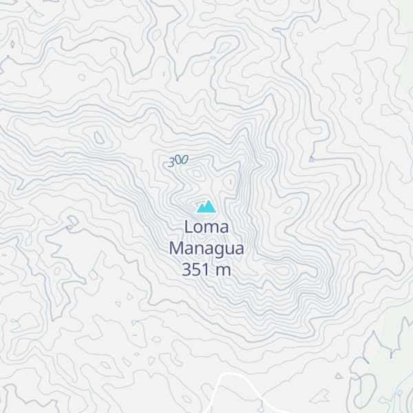 Map of Loma Managua