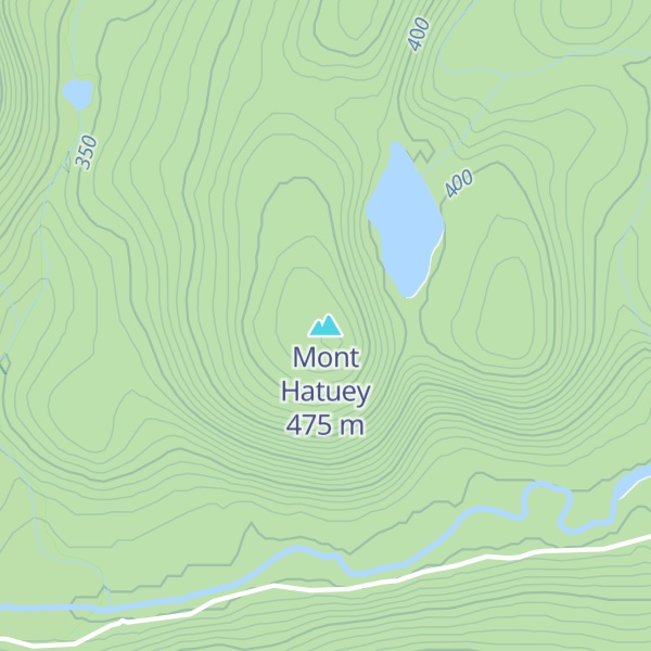 Map of Mont Hatuey