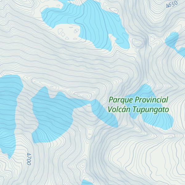 Map of Gendarmeria Nacional