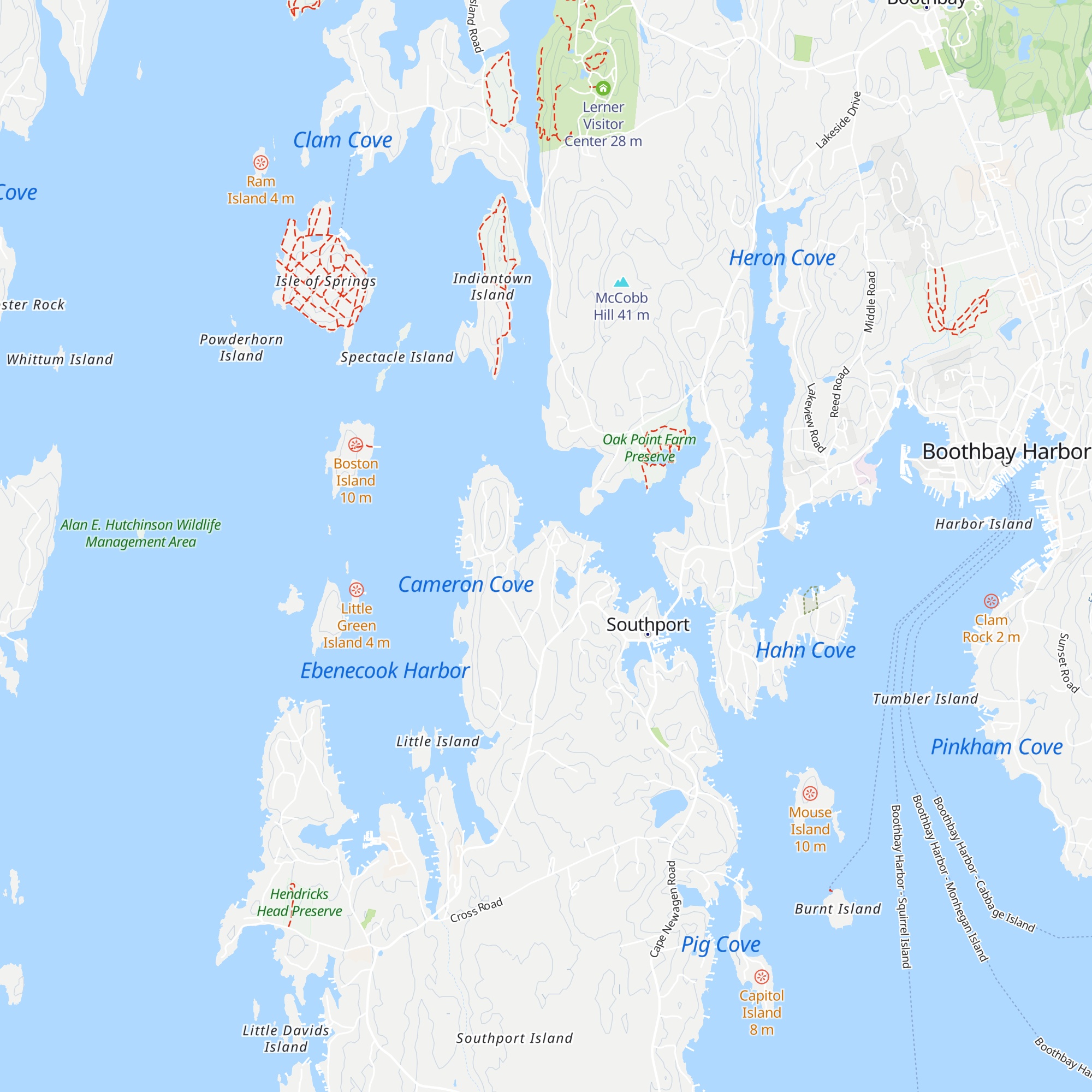 Reception map