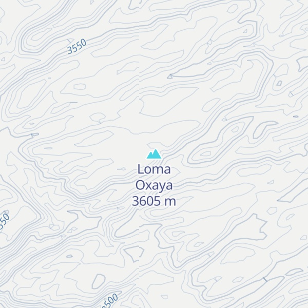 Map of Loma Oxaya