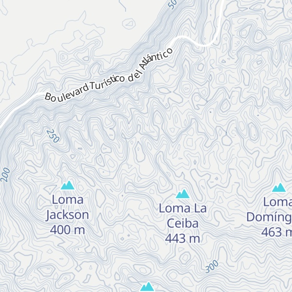 Map of Loma Calvario