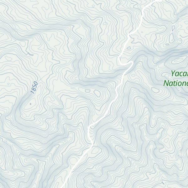 Map of Cerro El Bajío