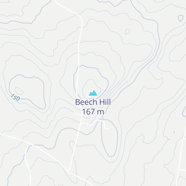Map of Beech Hill