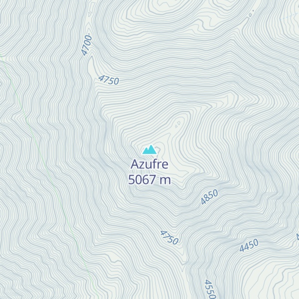 Map of Azufre