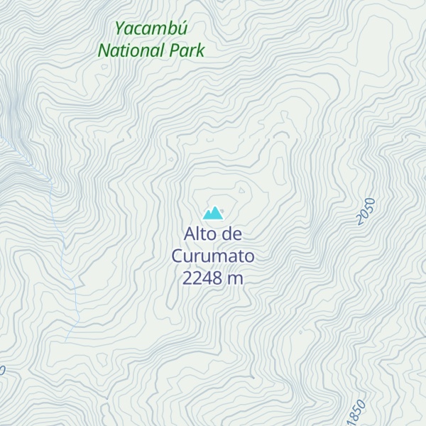 Map of Alto de Curumato