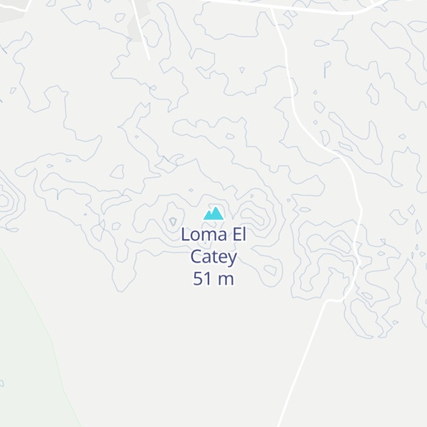Map of Loma El Catey
