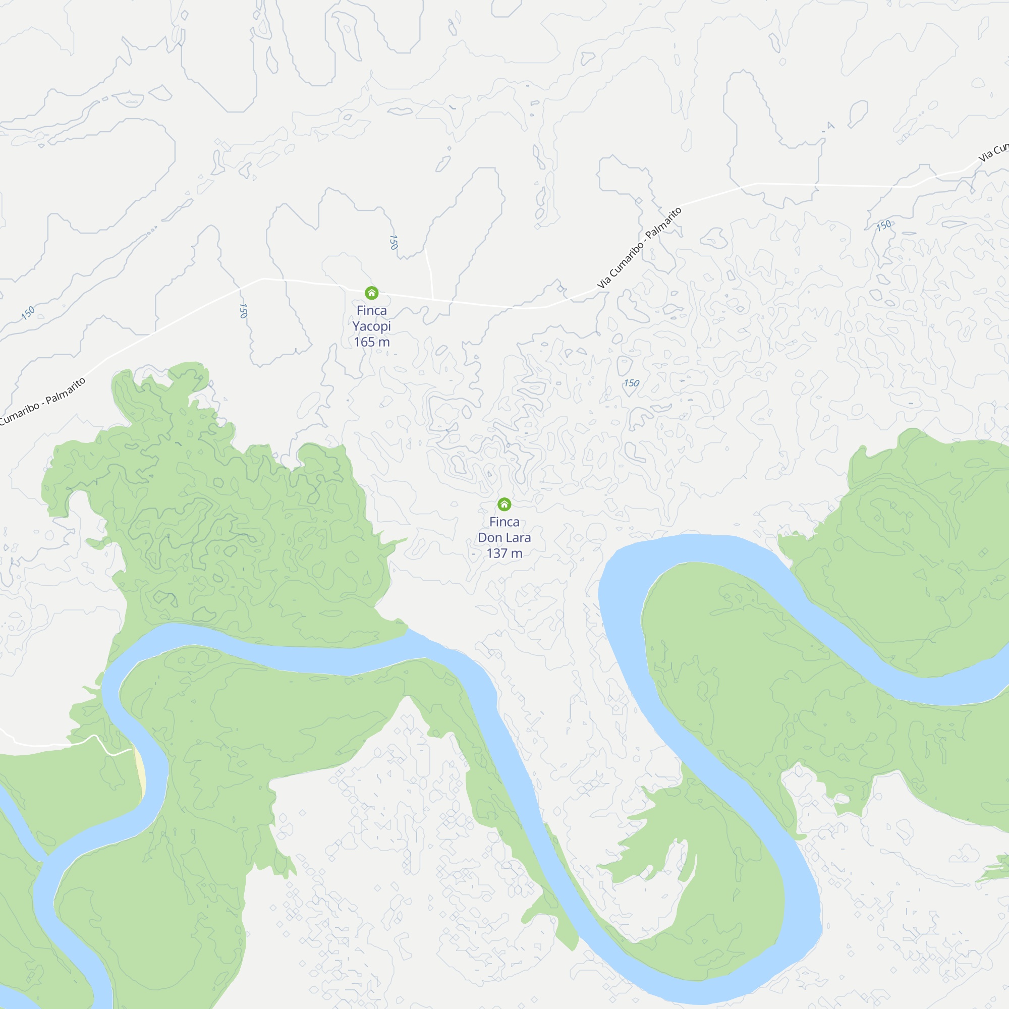 Finca Don Lara map