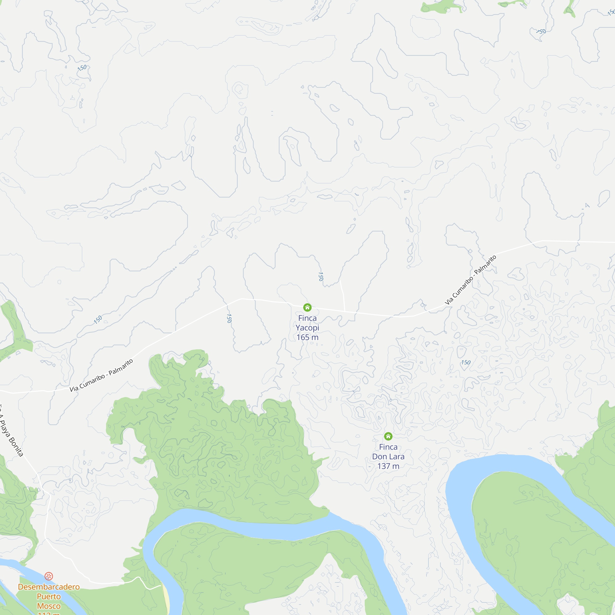 Finca Yacopi map