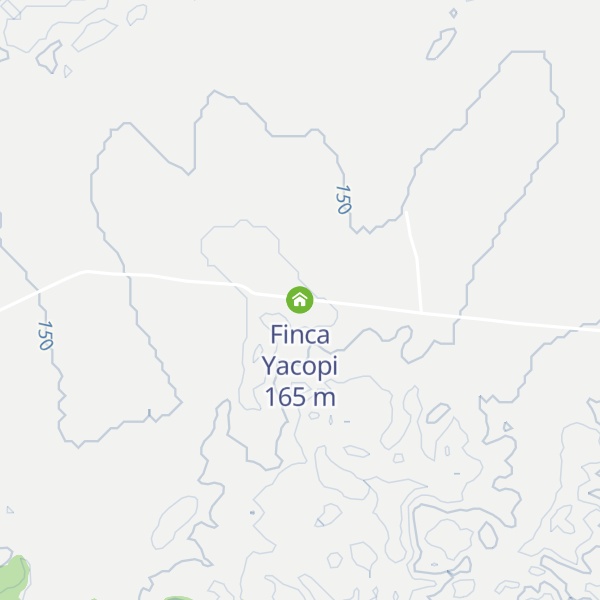 Map of Finca Yacopi