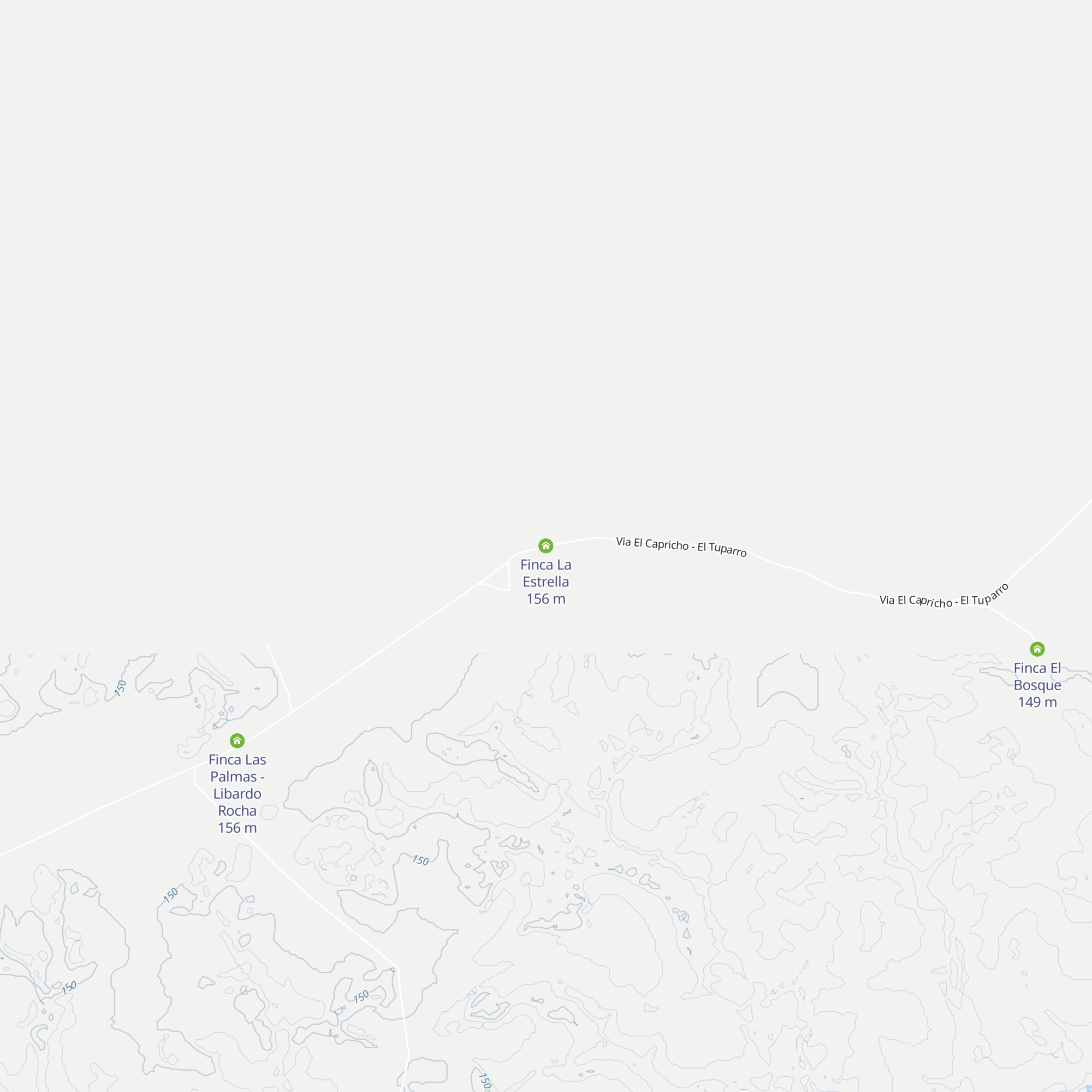 Finca La Estrella map