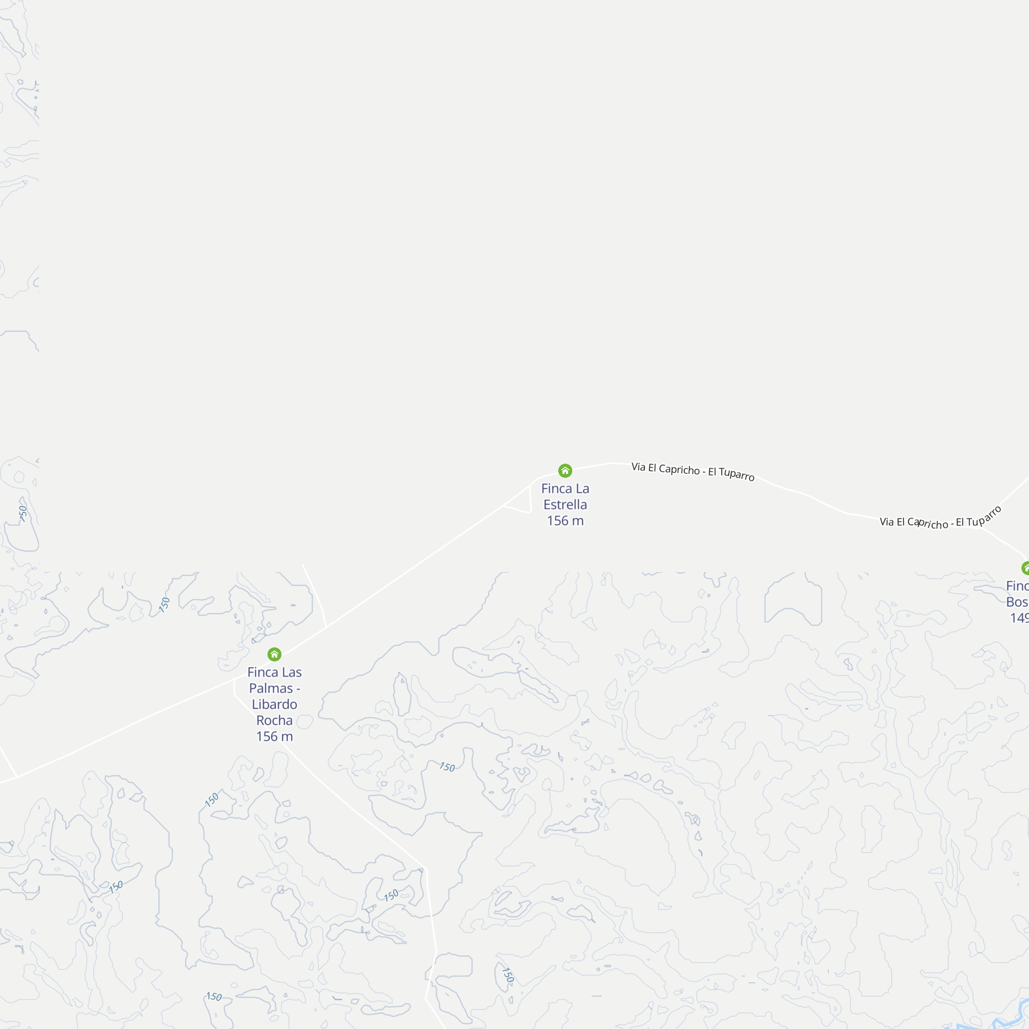 Finca Abel Alvarado map
