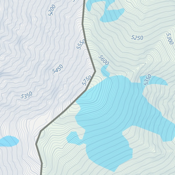 Map of Nevado de los Tambillos