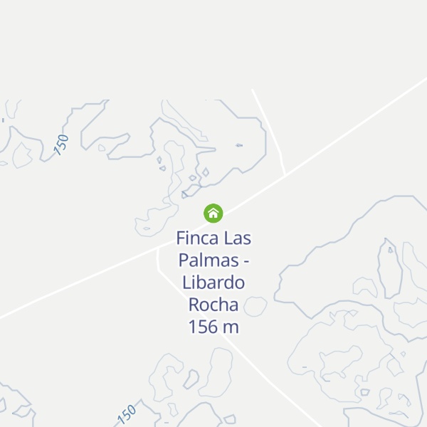 Map of Finca Las Palmas - Libardo Rocha