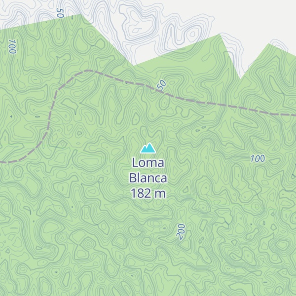 Map of Loma Blanca