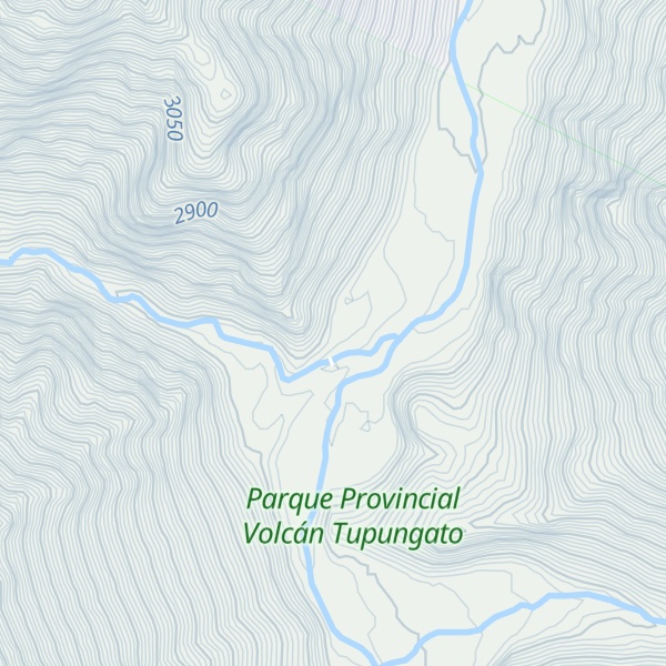 Map of Refugio Rio Blanco (2.545m)