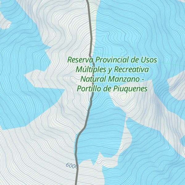 Map of Volcán Tupungato