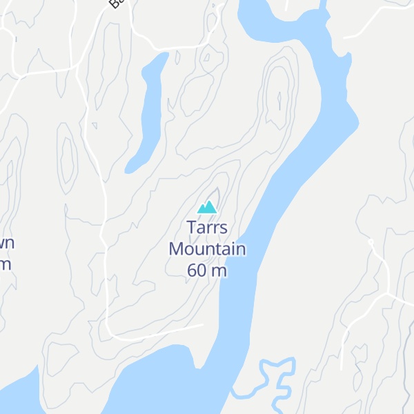 Map of Tarrs Mountain