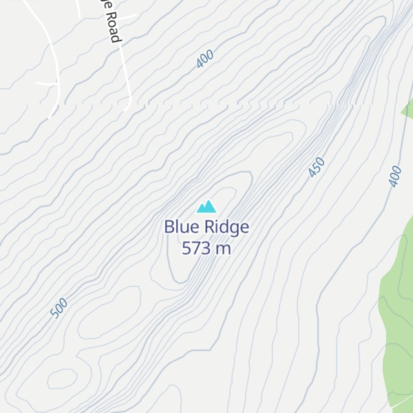 Map of Blue Ridge