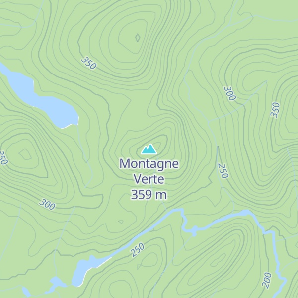 Map of Montagne Verte