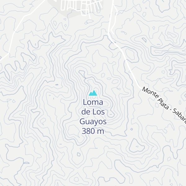 Map of Loma de Los Guayos