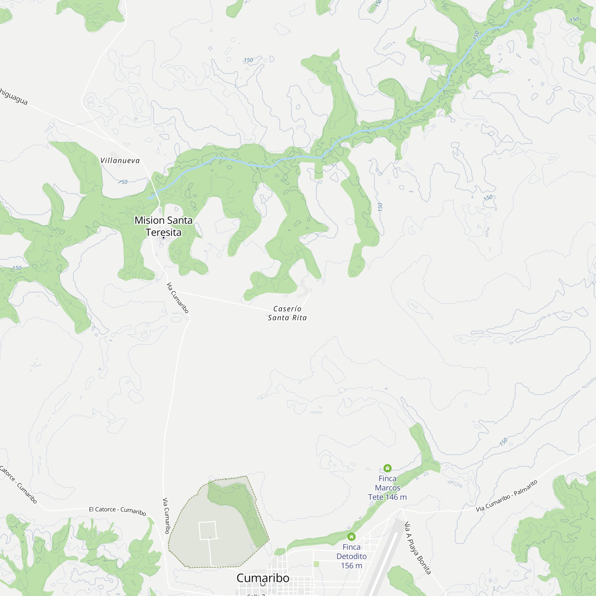Buena Vista Bajo map
