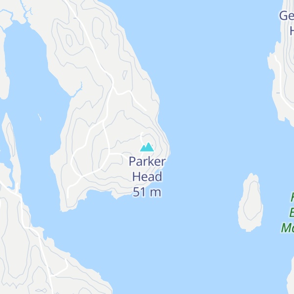 Map of Parker Head