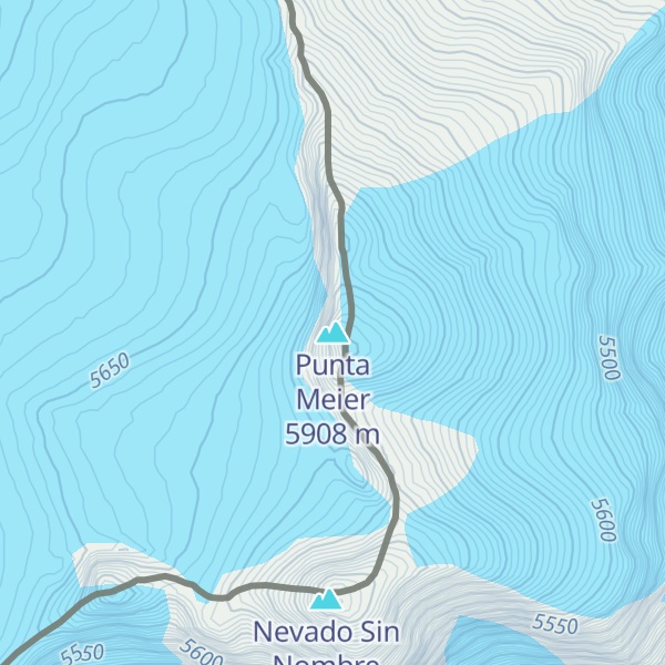 Map of Punta Meier