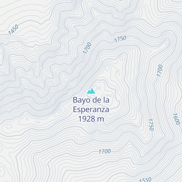 Map of Bayo de la Esperanza