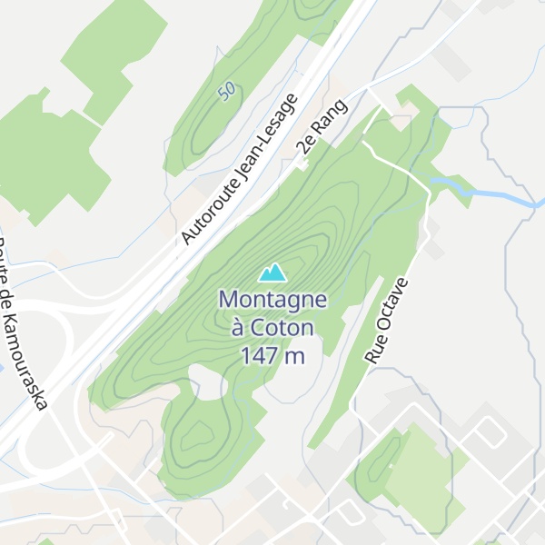 Map of Montagne à Coton