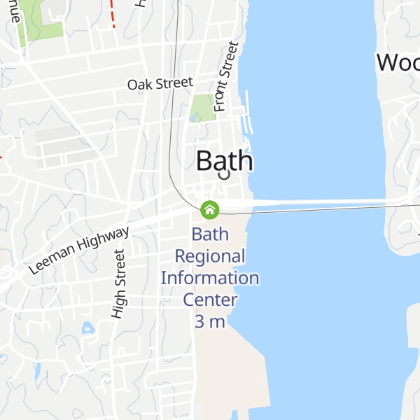 Map of Bath Regional Information Center