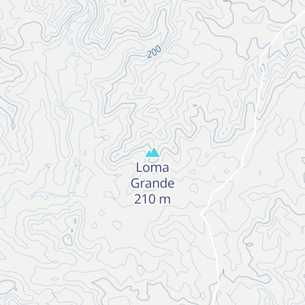 Map of Loma Grande