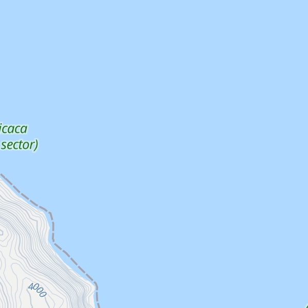 Map of Cerro Chaje