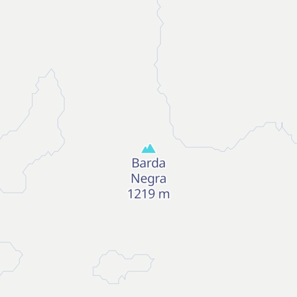 Map of Barda Negra