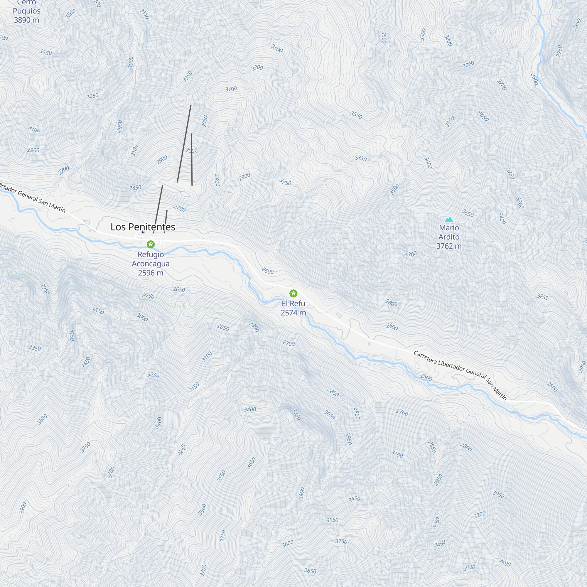 El Refu map