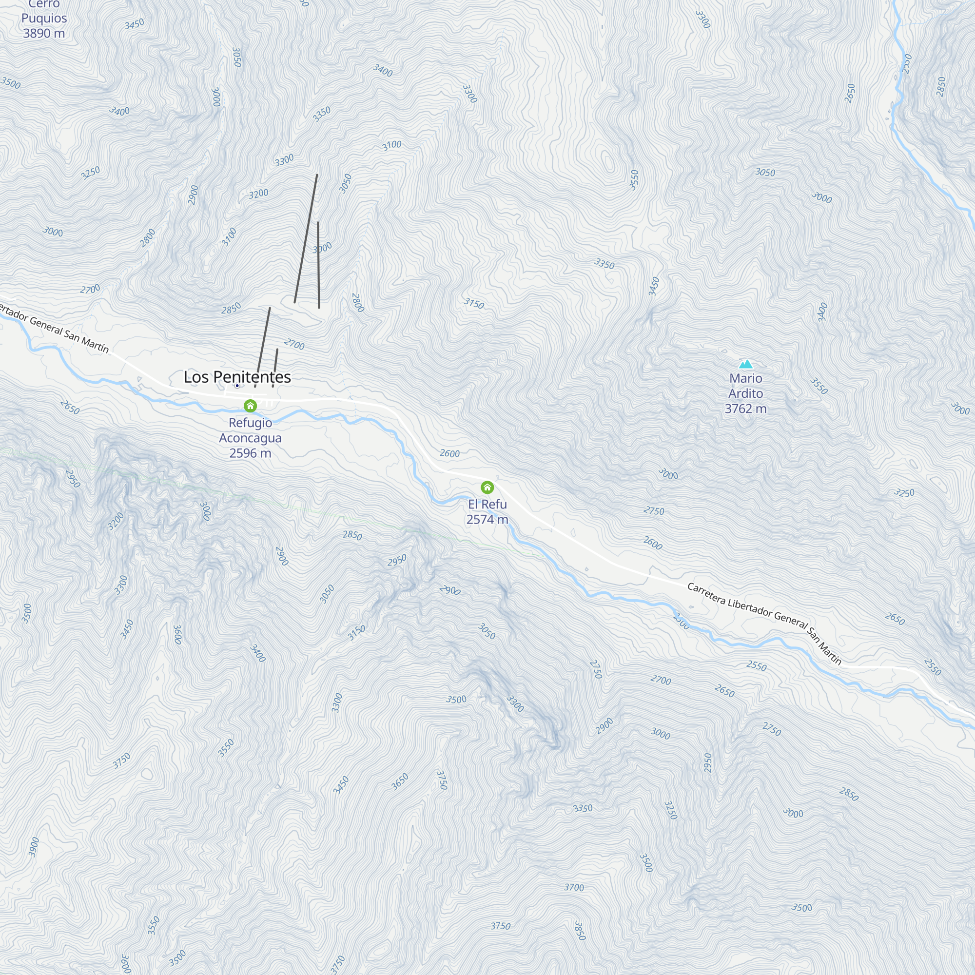 El Refu map