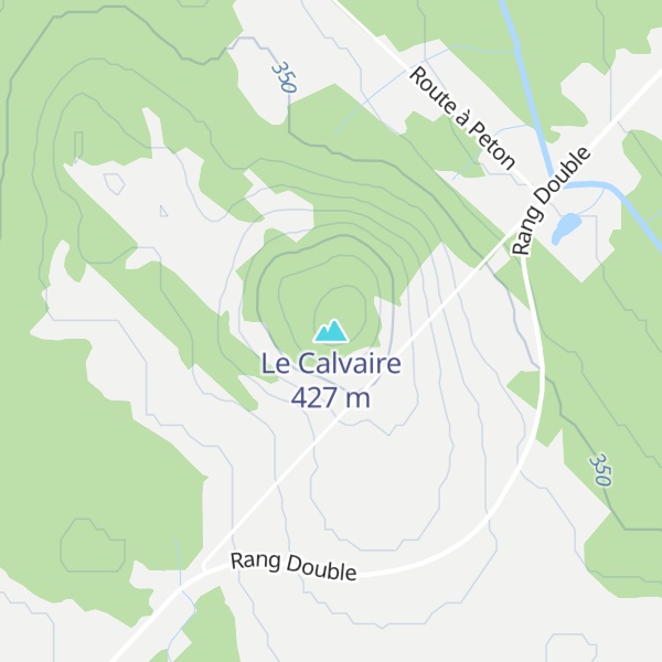 Map of Le Calvaire