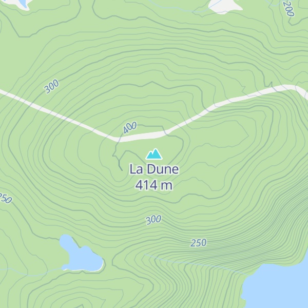 Map of La Dune
