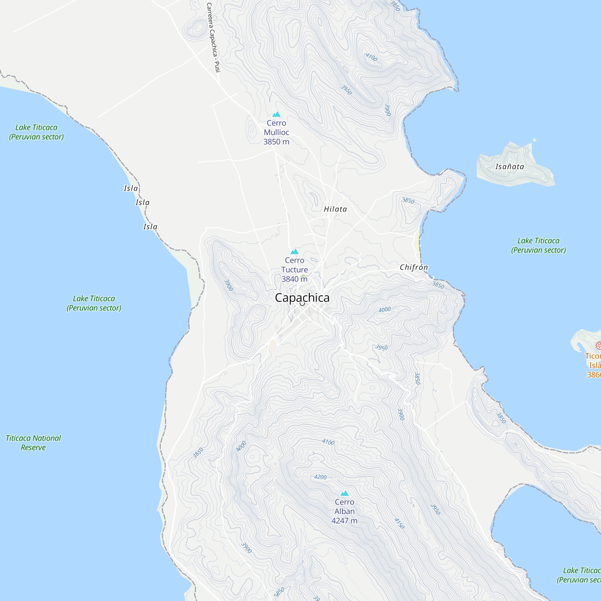 Astursperu map