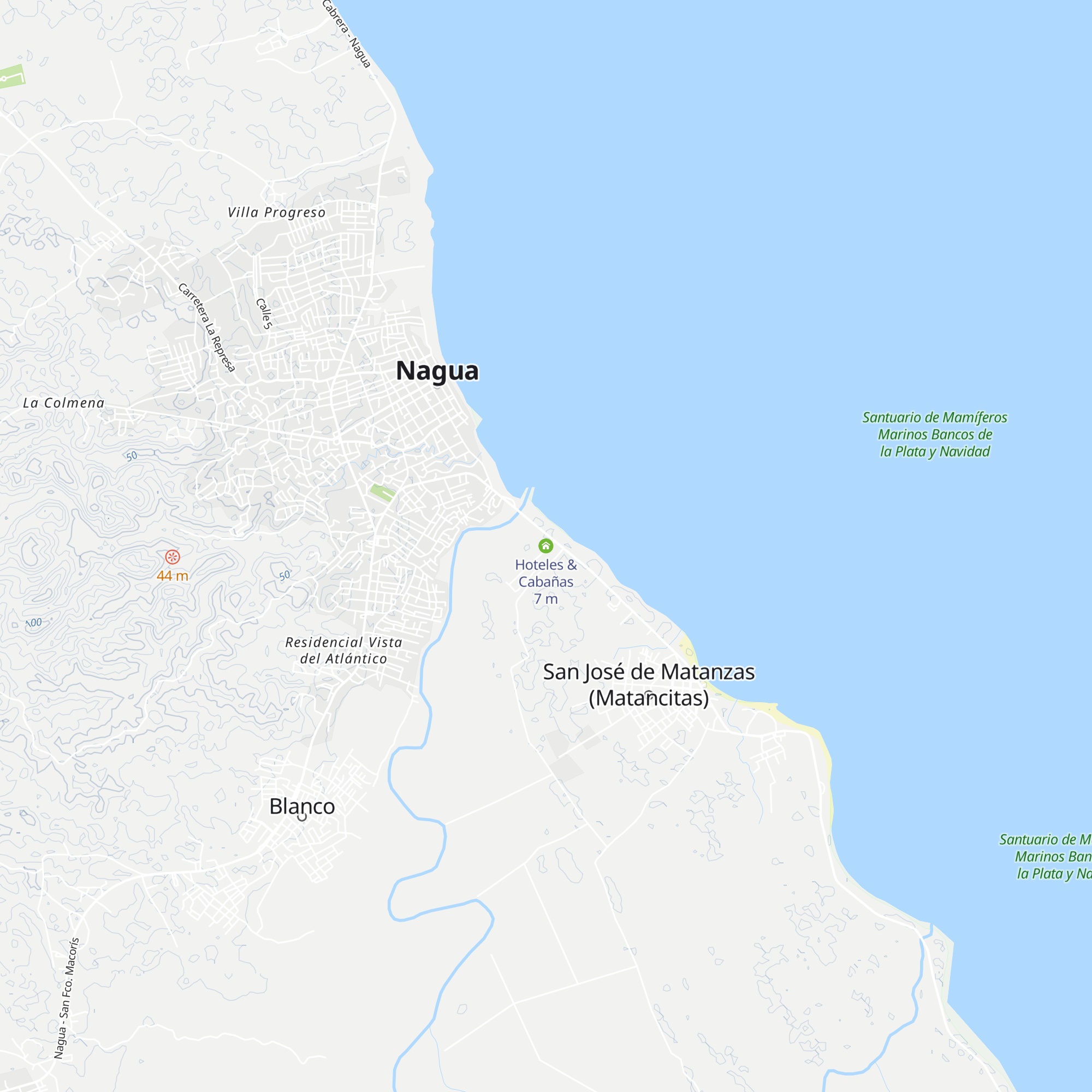 Hoteles & Cabañas map