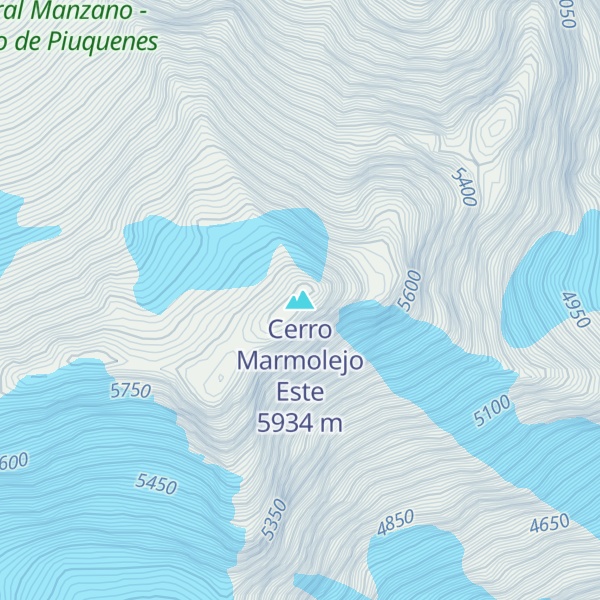 Map of Cerro Marmolejo Este